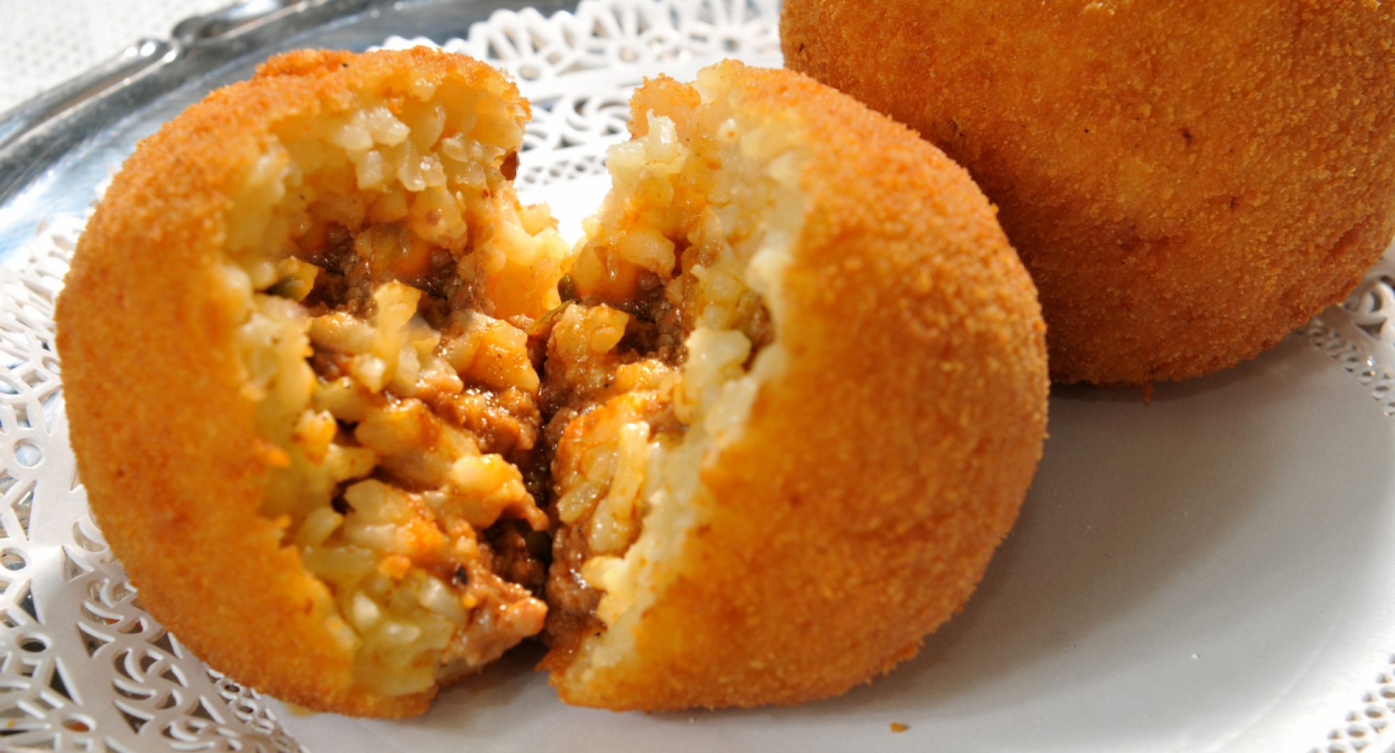 Arancini à la viande